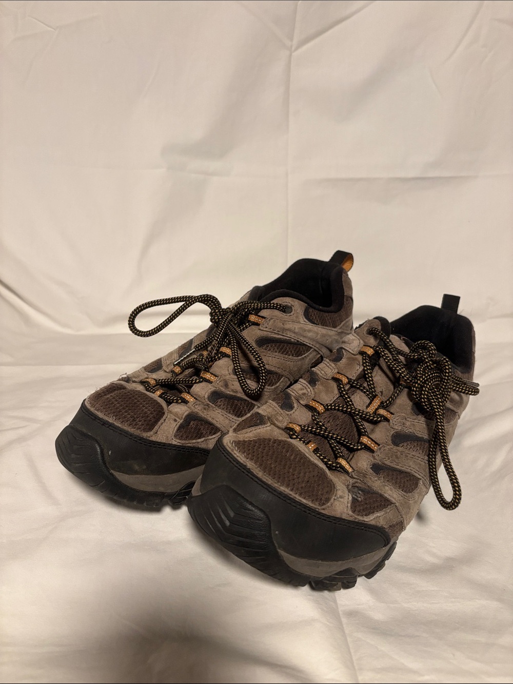 Merrell Brown and Black Men's Trail Athletic Shoes